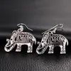 Éléphant Long Dangle Boucle D'oreille Bijoux De Mode Pour Les Femmes Style Accessoires Vente Chaude Boucles D'oreilles Tibétain Argent