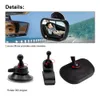 Mini Car Back Seat Baby View Mirror 2 in 1 Baby Rear Convex Mirror Adjustable Car Baby Kids Monitor Safety Reverse Safety Seat