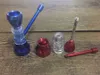 Mini Protable bongo desmontável TUBO DE ÁGUA DE VIAGEM DE PLÁSTICO BONG HERB TABACO TUBOS DE HOOKAH SHISHA TUBO DE FUMO ACESSÓRIOS DE FUMO ÓLEO RIG