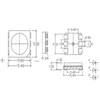 1500pcs 16-19lm 흰색 PLCC-6 5050 SMD 3 칩 LED 램프 다이오드 울트라 밝은