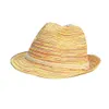 Großhandels-Heiße neue Art und Weise Frauen-Damen-Sommer-Hüte Mädchen-beiläufige Floppy-Stroh-Sonnenhut-gestreifte Kappen-Böhmen-Strand-Hüte für Frauen preiswerte Z1