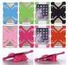 Universal Soft Silicone Tablet Phone Case Heavy Duty Shockproof Protective Stand Cover For Ipad mini 7 8 9 12 inch Tablet Case