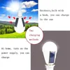 E27 Światła słoneczne E27 7W Lampa słoneczna 85-265V energooszczędne Lampy LED LED Intelligent Lampa Akumulator Słoneczny Alarmowy Daylight