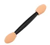 New Eyeshadow Applicator Sponge Double Ended Make Up Supplies Portable Lipliner Brushes Nail Mirror Powder Brush