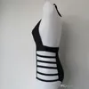 Costume da bagno bikini senza schienale monokini a taglio alto con fasciatura sexy per costume da bagno intero per donna Spedizione gratuita