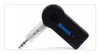 Real Stereo Ny 3,5 mm Streaming Bluetooth Audio Music Receiver Car Kit Stereo BT 3.0 Bärbar Adapter Auto Aux A2DP för handsfree-telefon MP3