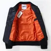 Cappotto da pilota autunno-volo Cappotto da uomo Bomber Cappotti da baseball ricamati