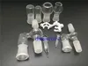 vendita calda 18mm14mm adattatore per vetro recupero olio per bong in vetro tubo dell'acqua viene fornito con testa vaso di vetro e clip keck spedizione gratuita