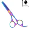 5.5 Pouce 2017 Vente Chaude Cheveux Amincissement Ciseaux Coloré Sharp Cheveux Ciseaux Barbiers Ciseaux JP440C Soins Des Cheveux Styling Outils, LZS0016