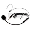 35mm Screw Thread Plug Connector Wired Condenser Headset Microphone Headworn Dual Ear Hook Mic For FM Wireless Karaoke Mike9614447