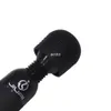 Mini Magic Powerful Multispeed Adjustable Wand Massager Vibrator Black color #B691