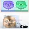 Korea 3 in 1 Goud 7 Kleur Lichten LED Facial Masker Persoonlijk gebruik PDT LED-masker Home Gebruik CE-goedkeuring DHL gratis verzending