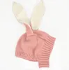 Autumn Baby Cartoon Bunny Ears Hat Kids Knitted Cap Girls Boys Warm Beanies Children Hats 12484