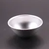 500 st DIY Fashion Ball Aluminium Alloy Sphere Bath Bomb Cake Bakning Pastry Mögel 3 Storlek