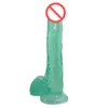 Pene realistico con grande dildo in silicone, plug anale, con forti ventose, giocattoli sessuali per donna, prodotti sessuali per cazzi