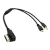 AMI MMI 3,5 mm AUX Micro USB Schnittstelle Auto-Adapterkabel für Android Smartphone Huawei Samsung HTC Fit Audi A3 A4 A5 A6 A8 S5 Q5 Q7 TT
