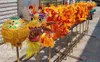 Dragon Costume Yellow Size 6# 5 5M Kid Folk Silk Parad Smart China Mascot Performance Decor Game Sport Ornamen Toy Holiday Christm293s