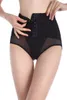 Wholesale-2014 new design Women High Waist Tummy Control Body Shaper Briefs Slimming LOW Pants Knickers Trimmer Tuck XJ1002 BLACK apricot