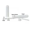 Wholesale 20pcs /ロットブランク鼻吸入器スティックプラスチックブランクアロマ鼻吸入器DIYの高品質の綿の芯