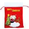 Christmas gift bag old man bag Christmas gift flannelette stereoscopic christmas bag candy decoration Party Favor small gift