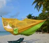 Camping Hammock with Mosquito Net Travel Jungle 2 Person Patio Bed Swing Outdoor hanging tent outdoor garden swing sofa bed