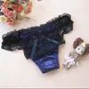 Partihandel-Sexiga Kvinnor Lady Multi-Color Floral Underkläder Tränar Butterfly Lace Briefs Knickers Ny
