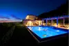 New LED solar piscina Luzes 24LEDs RGBW IP68 paisagem impermeável ao ar livre luzes solares para jardim piscina + controle remoto