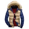 Automne-2015 hiver parka hommes doudoune 2015 manteau d'hiver pour hommes version coréenne masculine du manteau chaud épais veste rembourrée à capuche P80