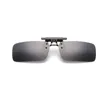 Wholesale-Square Polarized Clip on Sunglasses With Box High Quality Flip up Fit over Glasses Sunglasses Men Women Anti visor UV400 801