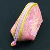 Seashell Small Cloth Zip Bags for Gift Jewelry Packaging China Silk Brocade Storage Pouch Cute Coin Purse Chocolate Candy Favor Bag 20pcs