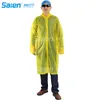 100pcs PVC thickened Transparent rain ponchos, overalls Electric motorcycle fashion raincoat, men and women fission suit