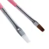 Roze 15 stks Ontwerp DIY Acryl Painting Tool UV Gel Pen Poolse Nail Art Brush Set # R56