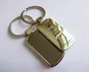 RECTANGLE PERSONALIZED KEY RING METAL KEYCHAIN - BUSINESS PROMOTION GIFT CUSTOM DROP SHIPPING