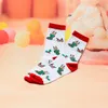 Chaussettes de Noël élément quatre saisons jolis bas à tricoter Tricoté CT13