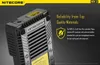 2016 New Version 100 % 기존 Nitecore I2 배터리 충전기 Nitecore 배터리 충전기 EU / US for 16340 10440 14500 18650 26650