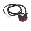 Universal 12V Motorcycle Handlebar Accident Hazard Light Switch ON/OFF Button