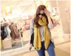 Cheap Solid Colors Long Scarves 175 x 90 cm Cotton Shawl Spring And Autumn Wraps For Women 20 Colors