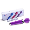 Super krachtige orale clit vibrators voor vrouwen USB oplaadbare AV Magic Wand Vibrator Massager volwassen seksspeeltjes voor vrouw5147211