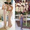 One Shoulder Mermaid Bridesmaid Dresses 2019 Modern Elegant Cheap Long Maid of Honor Gowns Wedding Guest Party Dresses277L