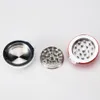 2 inches Ball Round Zinc Alloy MonsterBall Dry Herbal Grinder Herb metal smoking accessories for tobacco glass bongs