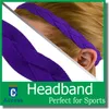 2017 Personalizado Triplo Trançado Esportes Headband com APERTO NÃO-SLIP para Corrida de Futebol Softball Basquete Voleibol Crossfit Yoga para meninas wome