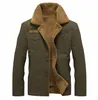 Bomber invernale da uomo Air Force Pilot MA1 Giacca calda collo di pelliccia maschile Giacca militare Giacca tattica da uomo Taglie forti