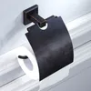 Free shipping New style black bathroom pendant/Black Bronze square Toilet paper Holder, bathroom pendant, paper towel rack