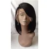Кружева передние короткие парики BOBO парик кружева фронт человеческих волос для волос для черных женщин короткие парики предварительно сорванные натуральные волосы с волосами ребенка