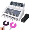 Le plus récent 2in1 corps de corps microcurrent serrer stimuler la stimulation de l'électrode de stimulation de la poitrine de levage de corps massage de beauté machine spa