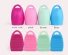 Top 4 couleurs BrushEgg Nettoyage Makeup lavage Brusque Silice Glove Glove Board Board Cosmetic Clean Tools for Travel Life3353123