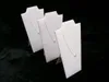 Schermo bianco ciondolo Cavalletto 3pcs / collana del lotto del supporto dei monili Mostrando Tribuna Mensola rack pieghevole