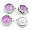 ginger snap button clock watch Clasps Snaps Jewelry DIY Jewelry Accessory Adornment Set