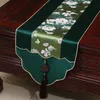 Thicken Jade Patchwork Luxe Tafel Runner Rechthoek High End Dining Tafel Matten Zijde Brocade Koffietafel Doek Party Home Decor 200x33 cm