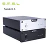 Freeshipping SMSL Latest 6th Sanskrit USB DAC 32BIT/192Khz Coaxial SPDIF Optical Hifi Audio Amplifier Decoder New Version With Power Adapter